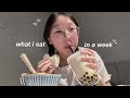 What i eat in a week living in japan homemade meals cafe hopping restaurants 