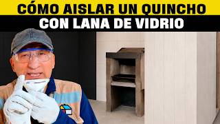 Cómo aislar un quincho del frío con lana de vidrio y OSB I En terreno