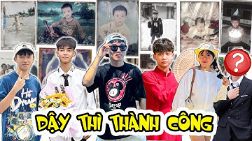 Quá Trình Dậy Thì Của Team Trẻ Trâu và Hé Lộ Thành Viên Mới Trong Team Anh Tóc Xoăn