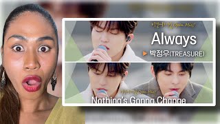 (PARK JEONG WOO)박정우 'Always' & 'Nothing's Gonna Change My Love For You' | Reaction