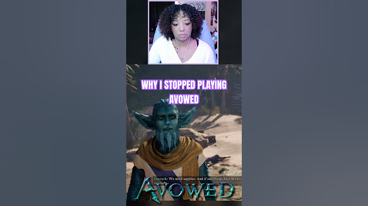 Why I Stopped Playing Avowed #avowed #gaming
