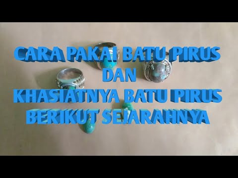 Terungkap!! Manfaat Batu Pirus untuk Fisik dan Spiritual #manfaatbatupirus#puangbarania.. 