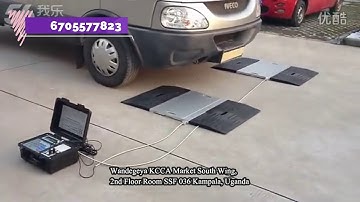 Authorised supplier of Truck Axle scales Axle Weigh Pads in Kampala Uganda