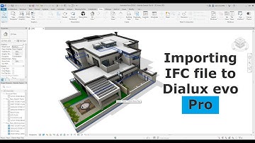 Importing IFC file to Dialux evo Pro