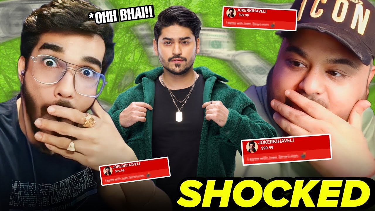 Joker Shocked Snax & Goldy Bhai On Live!!😱🤑 - YouTube