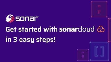 Get started with SonarQube Cloud in 3 easy steps!
