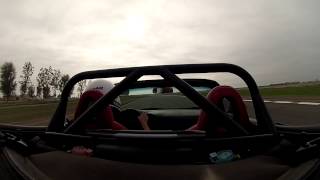 Honda S2000 chasing down 996 GT3 at Buttonwillow Raceway