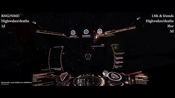 Battle of Wyrd, RNG/NMD vs 13th, fight 4 - Elite: Dangerous PvP