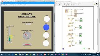 DENSITY SORTING MACHINE USING LABVIEW