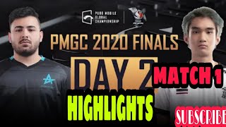 PMGC FINALS DAY 2 MATCH 1 | PUBG MOBILE GLOBAL CHAMPIONSHIP DUBAI 2020| PMGC DUBAI| PMGC HIGHLIGHTS