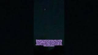 BLINKING LIGHT IN SKY…. #spiritualrealm #angels #lightsinthesky #skylights #ufo #emf