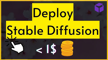 Deploy Stable Diffusion on GPU 1-Click Tutorial for Beginners