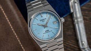 The Most Popular PRX Dial Now At A New Size - PRX Glacier Blue 35mm