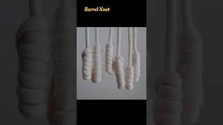 Macrame Barrel Knot Tutorial for Beginners #macrame #macrameknot #macrametutorial #diy #macramedecor