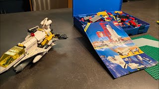 Taking apart and seperating my old LEGO space shuttle set and pieces from the 1990s