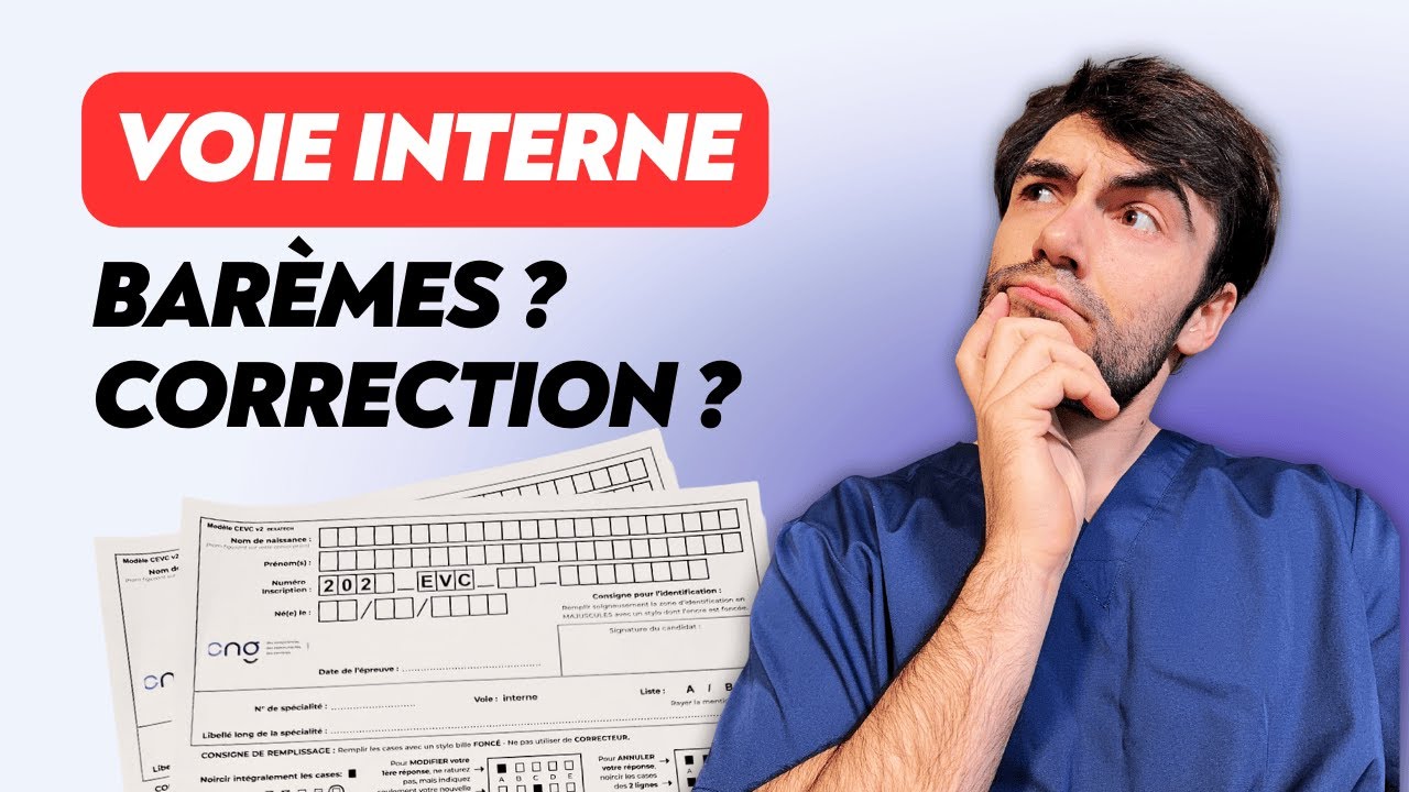 EVC Voie interne 2025 : grilles officielles de correction expliquées !