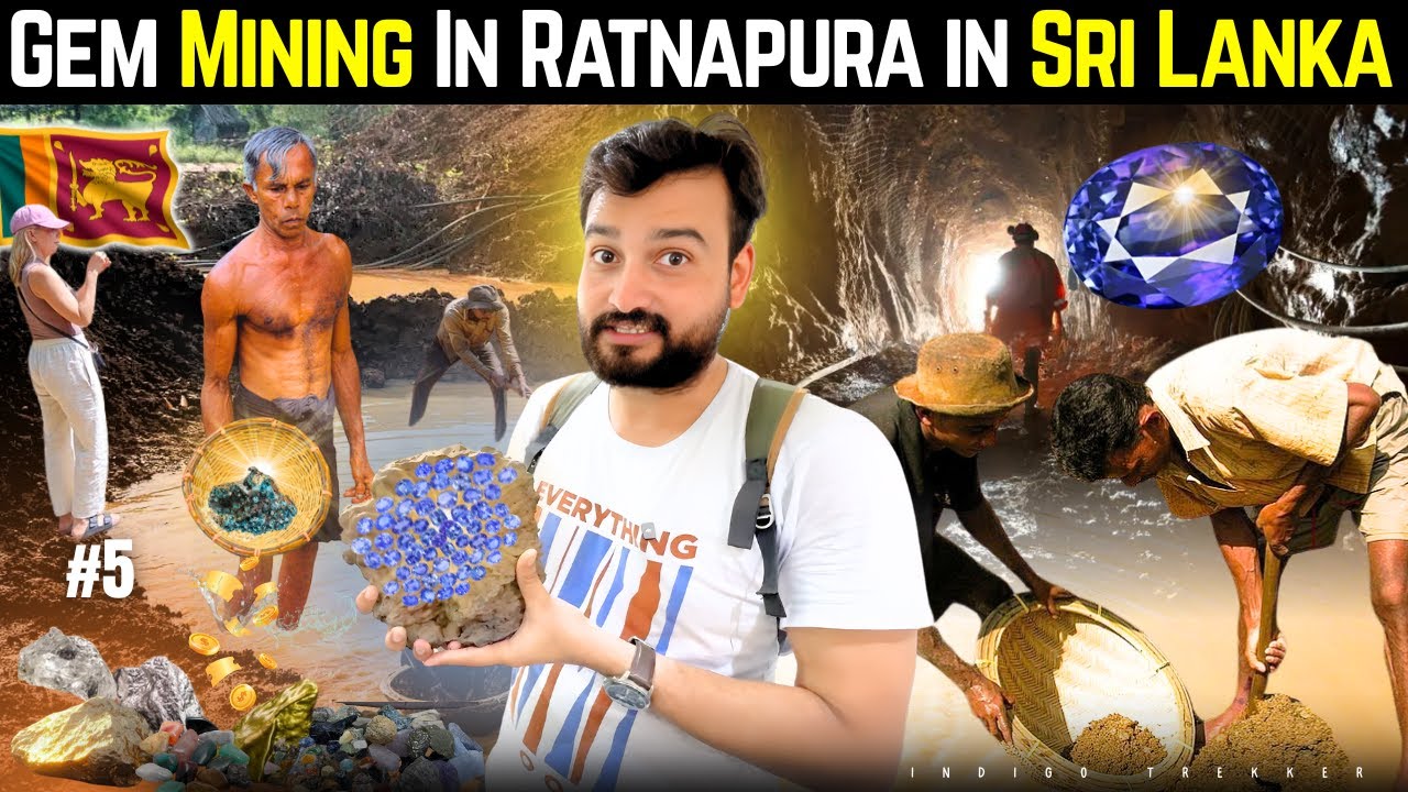 Gem Mining In Ratnapura in Sri Lanka 🇱🇰