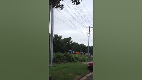 C&A 502 (ex-FEC EMD GP38-2) leads the C&A Rock train south