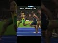 100 M short running #shorts #running #olympics