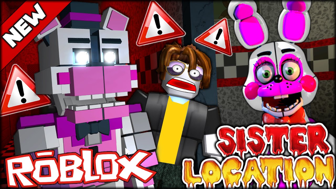 Warning Scary And Funny Roblox Five Nights At Freddys Sister Location Roblox Funtime Adventure - fnaf sl roblox