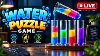 🔴Live Now! Water Sort Puzzle Game #shorts