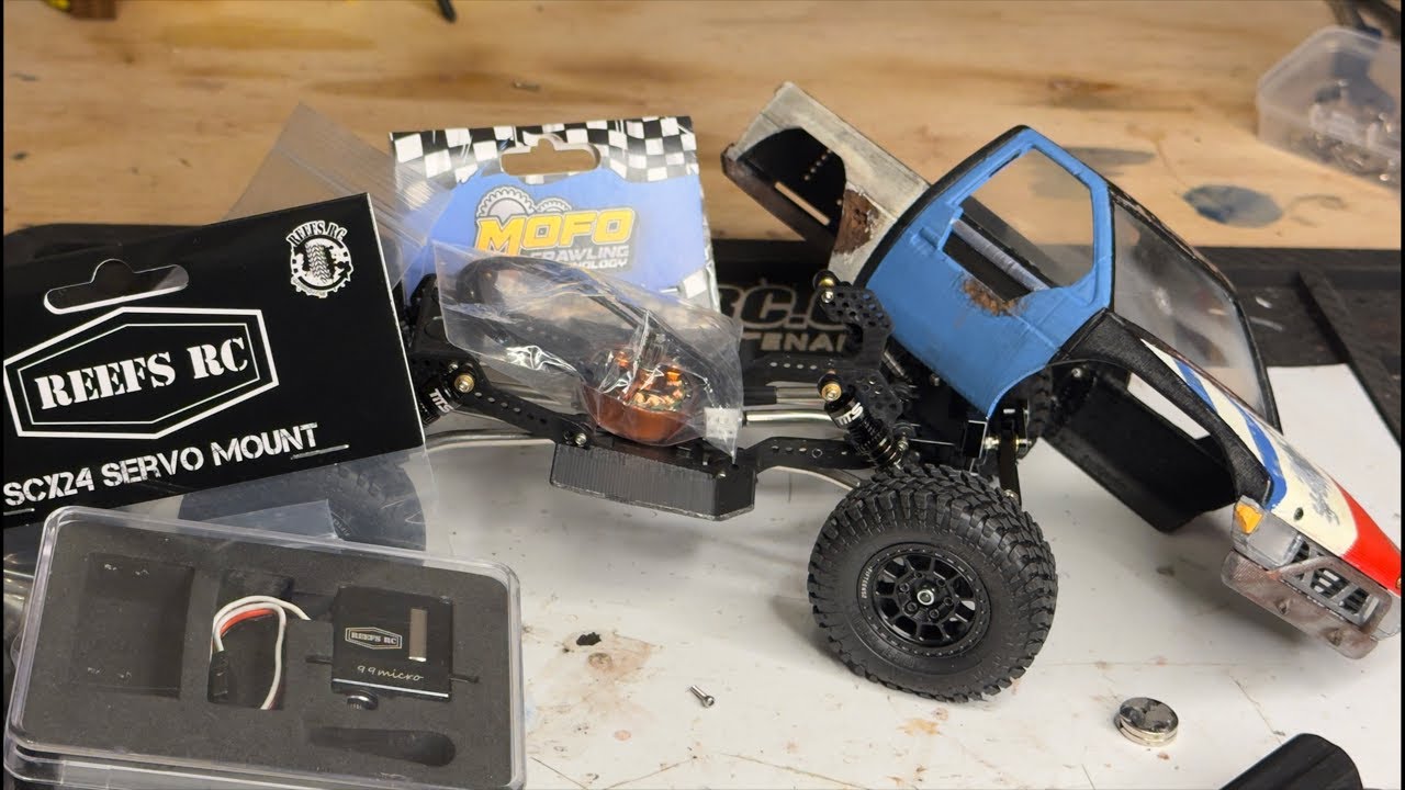 Rc Progress 1:24 Scale RC Crawler ( SUBSCRIPTION A-RTR BUILD PROGRESS) - YouTube