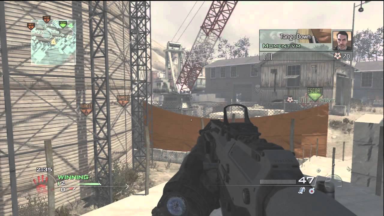 MW2 GB 4v4 SnD Quarry HD