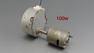 I Make Free Electric Generator Using Magnet With Motor And Motor