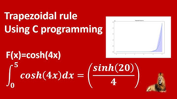 Numerical Analysis: trapezoidal rule using C programming