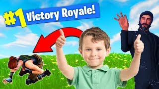 Information HELPING 6 YR OLD *WIN* FIRST FORTNITE GAME! News