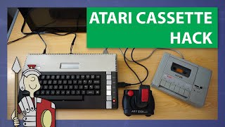 Atari - Inyectando audio y datos a cassettera XL12