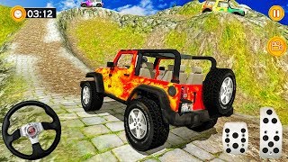 Offroad Jeep Stunt Racing Simulator - Legend 4x4 Jeep Drive Wrangler - Android Gameplay screenshot 2