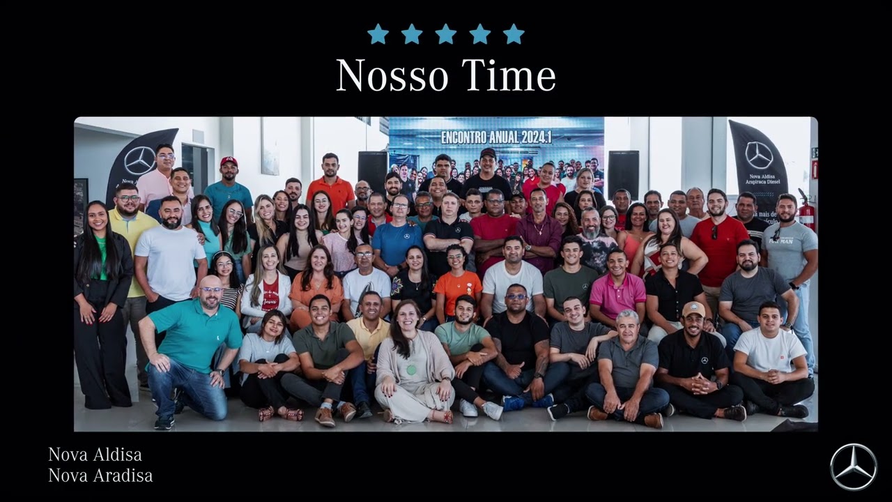 68 anos Mercedes-Benz - Nova Aradisa  Nova Aldisa