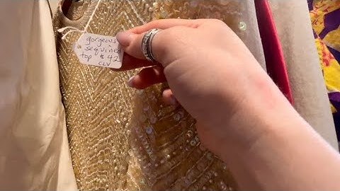 Public ASMR: thrift store | leather sounds, gripping, tapping