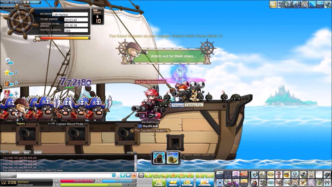 Maplestory - Commerci Trip post Mechanic Revamp - YouTube