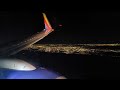 {4K} [FULL NIGHT FLIGHT] Oakland (OAK) - San Diego (SAN) — Southwest — Boeing 737-8H4 — N8578Q