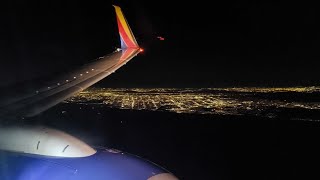 {4K} [FULL NIGHT FLIGHT] Oakland (OAK) - San Diego (SAN) — Southwest — Boeing 737-8H4 — N8578Q