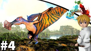 ARK : Crystal Isles - #4 TROPEOGNATHUS Level MAX !