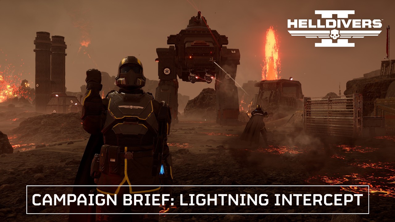 Helldivers 2 - Campaign Brief: Lightning Intercept