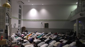 القارئ محمد فضيل.من سورة الصافات. مسجد المهاجرين (المانيا) رمضان 2017