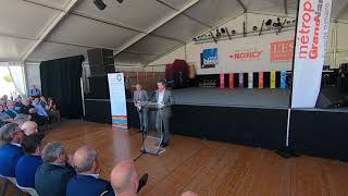 Discours François Pellissier Lors De Linauguration Foire Expo Nancy 2019