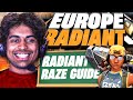 How to use raze like a pro  eu to radiant 8