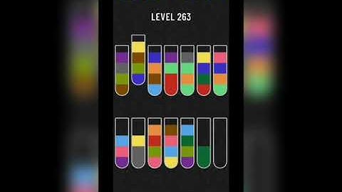 Water sort puzzle level 263