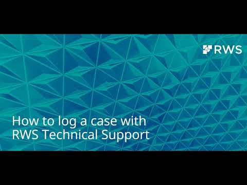 How to log a case in Gateway - RWS Internal users