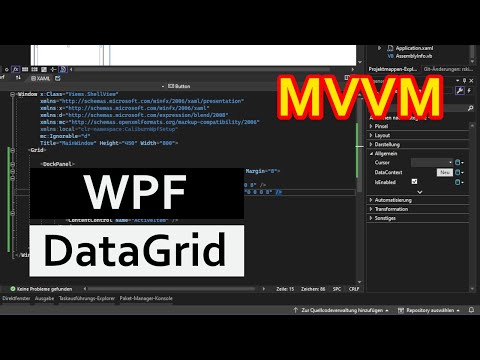 DataGrid Beispiel in