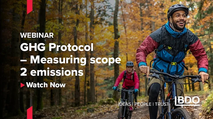 Webinar | GHG Protocol - Measuring scope 2 emissions