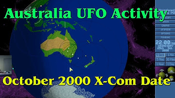 Australia UFO Activity - October 2000 X-Files Date | Open X-Com 2022