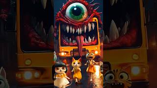 Mutant Monster School Bus On The Loose The Kittens Are In Danger