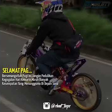 STORYWA DRAG BIKE TERBARU!! Dj happy ajalah