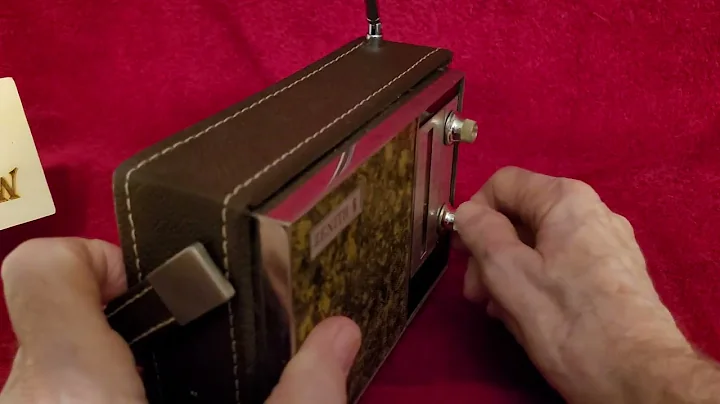 TRRS #2348 - Zenith AM/FM Portable Radio From Jeff